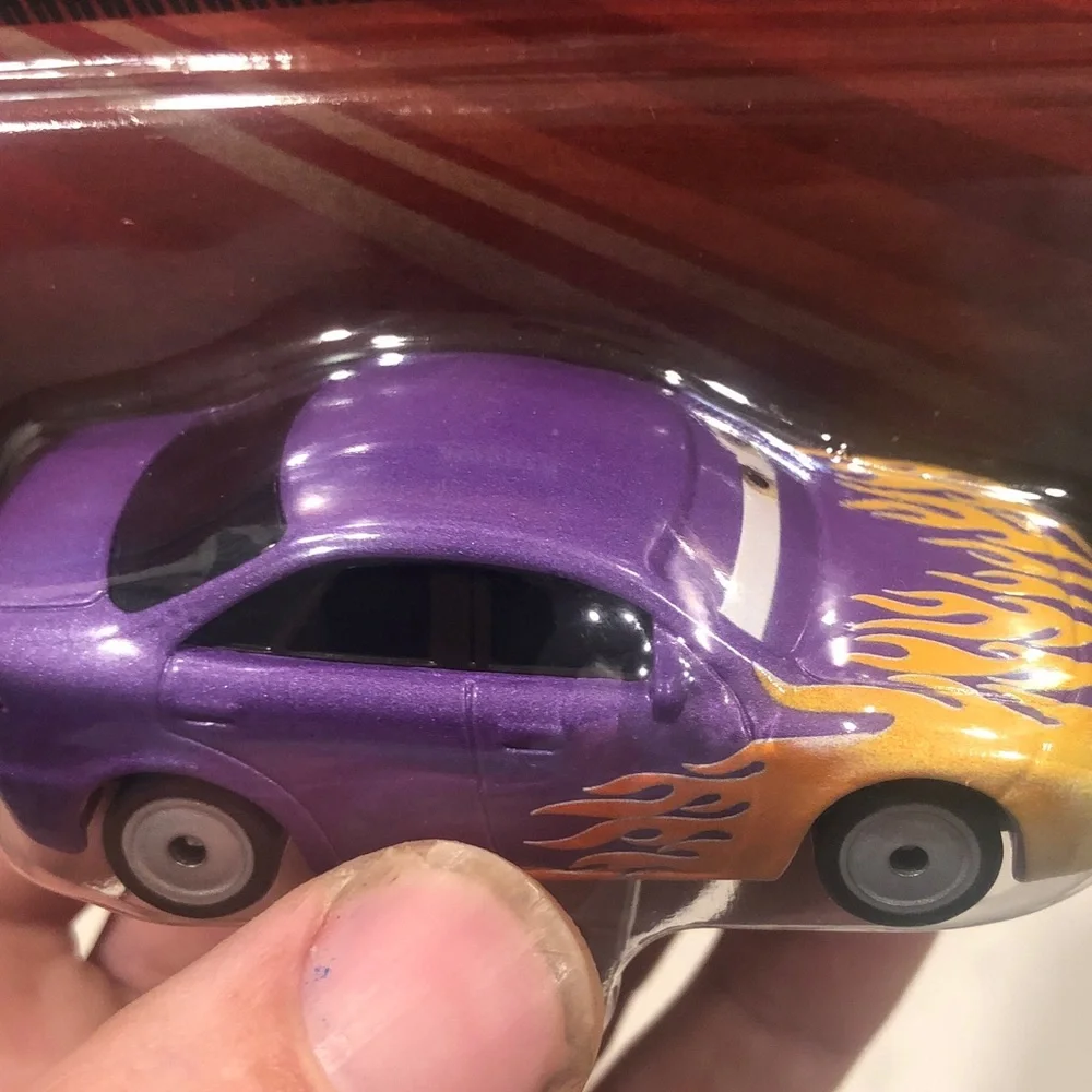 Pixar Cars Marilyn Purple and Yellow Die-Cast Toy Car